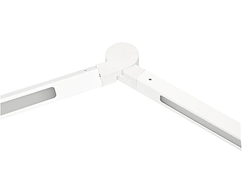 Detail LED stolnej lampy s nastaviteľným kĺbovým ramenom