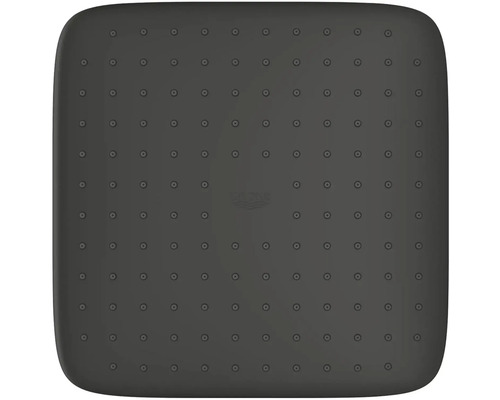 Štvorcová sprchová hlavica s niekoľkými tryskami