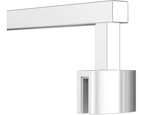 Detailný pohľad na sprchovú tyč s držiakom