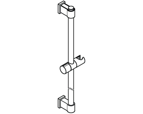 Sprchová tyč na montáž v kúpeľni