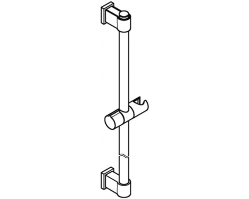 Sprchová tyč s držiakom na upevnenie sprchy