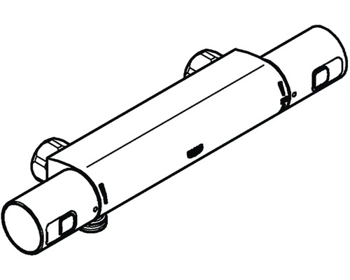 Nákres termostatickej hlavice radiátora na reguláciu teploty