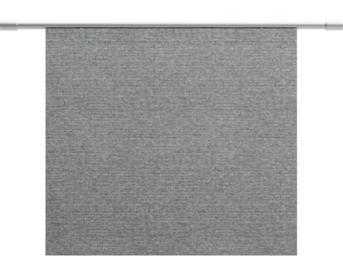 Sivá bočná roleta s textilnou štruktúrou