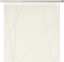 Béžová roleta s geometrickým vzorom na dekoráciu okien a ochranu proti slnku