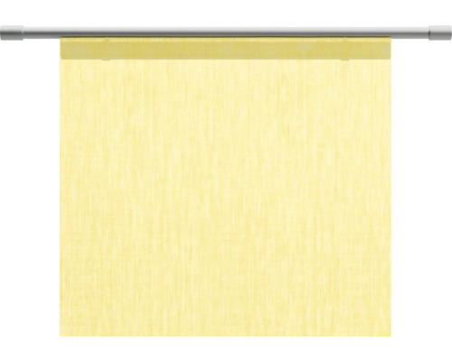 Žltá roleta so zavesením