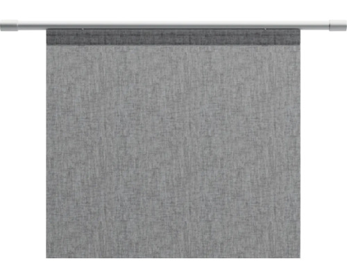 Sivý panelový záves so závažovou tyčou