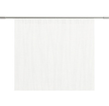 Biela roleta s kovovou lištou