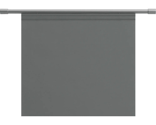Sivá roleta s roletovou tyčou