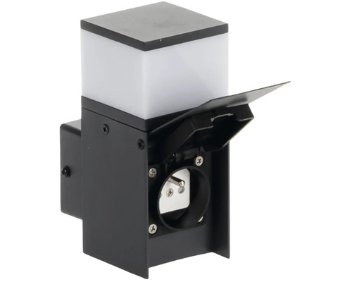 Záhradné svietidlo so zásuvkou pre vonkajšie použitie