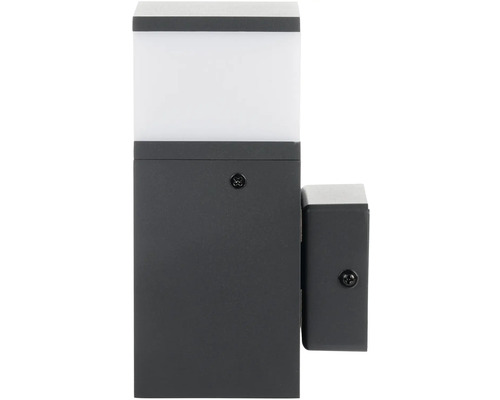 Vonkajšie nástenné svietidlo s výstupom svetla nahor