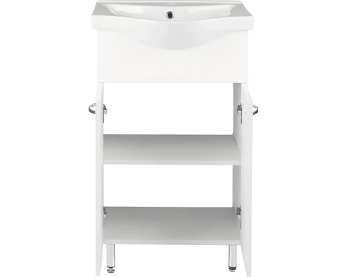 Skrinka pod umývadlo s dvoma otvorenými policami