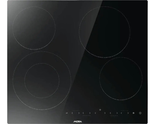 Indukčná varná doska Mora so štyrmi varnými zónami