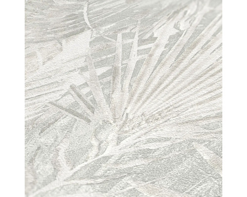 Detail tapety s motívom palmových listov