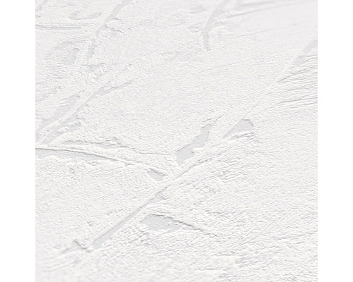 Detail bielej štruktúrovanej tapety