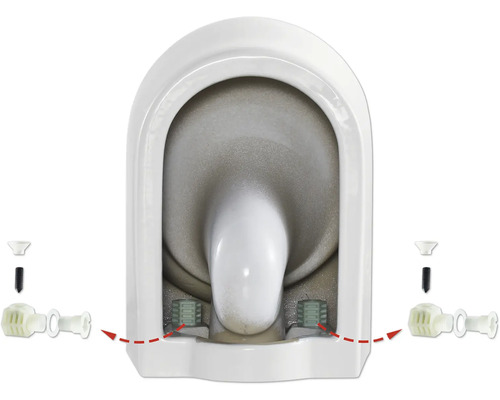 Upevnenie stojacej toalety