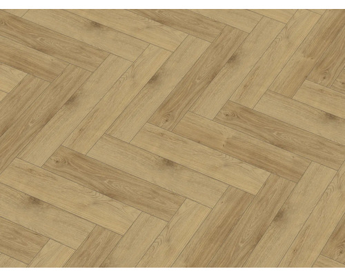 Laminát položený do vzoru rybej kosti.