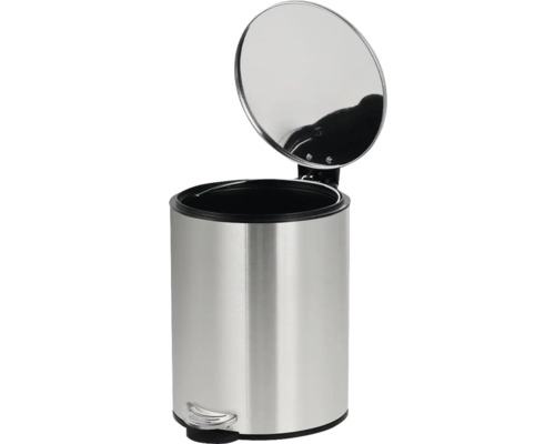 Kovový odpadkový kôš s otváracím vekom