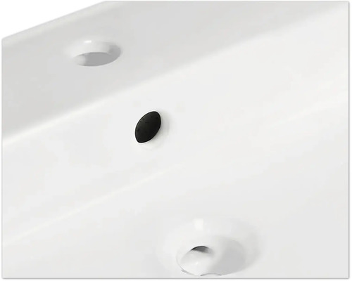 Detail umývadla s prepadom