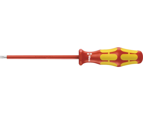 Skrutkovač s plochou hlavou a logom Wera