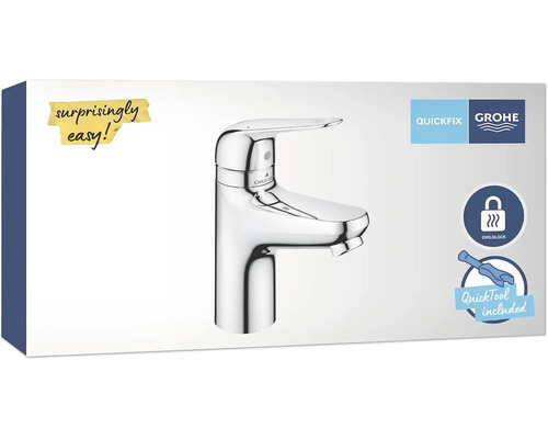 Umývadlová batéria Grohe Quickfix s detskou poistkou