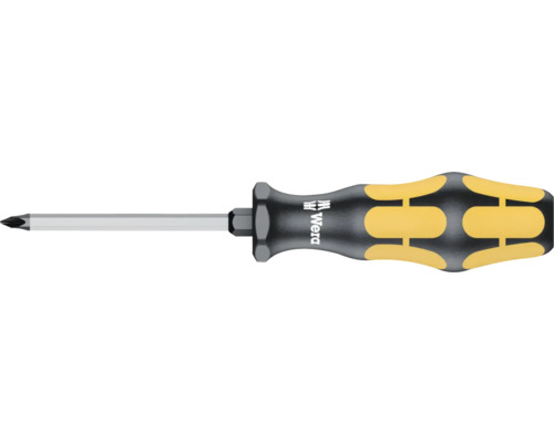 Skrutkovač Wera so žltočiernou rukoväťou