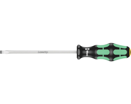 Skrutkovač s plochou hlavou s logom Wera a hrotom Lasertip