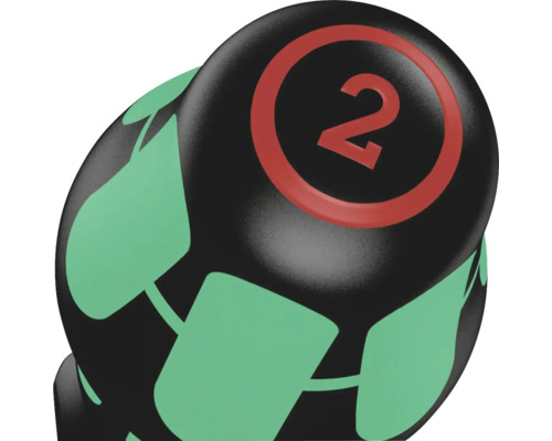 Činka s číslom 2 a motívmi listov