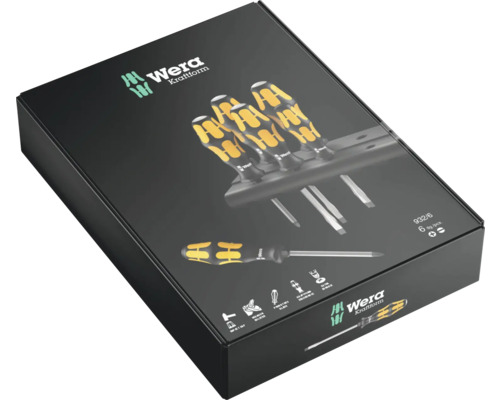 Sada skrutkovačov Wera v čiernom balení