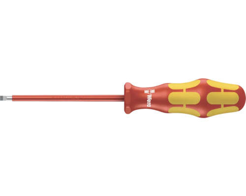 Skrutkovač s plochou hlavou a logom Wera