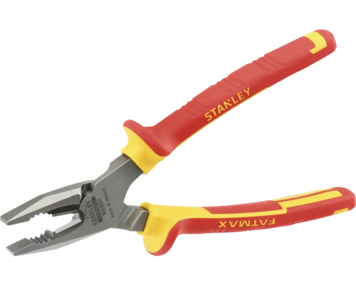 Kombinované kliešte Stanley Fatmax z ocele s rukoväťou