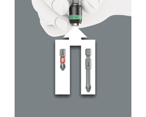 Logo Wera skrutkovacie bity s držiakom bitov