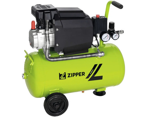 Vzduchový kompresor s kolieskami Logo Zipper