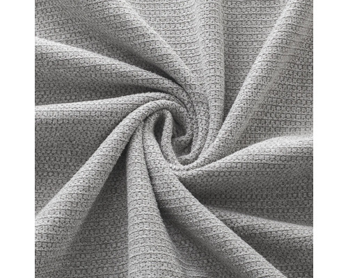 Detail šedej nábytkovej látky s textúrou