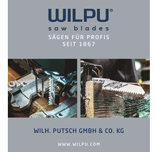 Pílové listy Wilpu pre profesionálov používané pri rezaní obrobkov