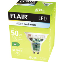 Balenie LED žiarovky Flair PAR16/GU10 so studeným bielym svetlom