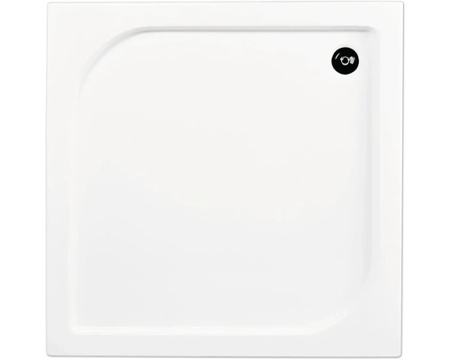 Štvorcová sprchová vanička s odtokom