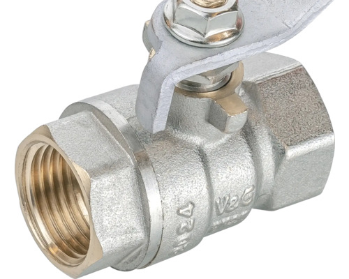 Kovový guľový kohút s rukoväťou