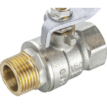 Kovový guľový kohút so závitovým pripojením