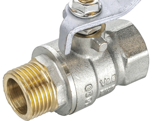 Kovový guľový kohút so závitovým pripojením