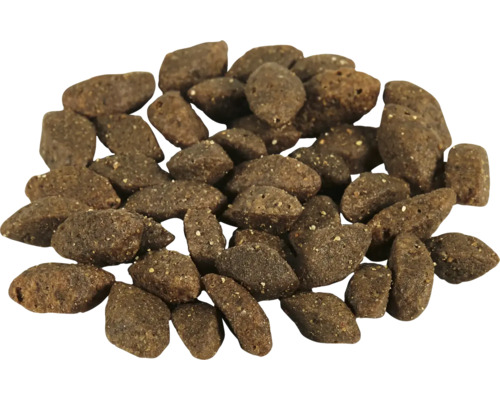 Hromada suchého krmiva pre psov