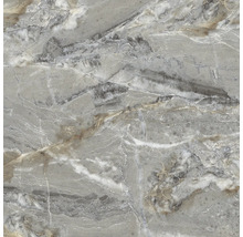 Detail šedej mramorovej dlaždice s prirodzenou kresbou