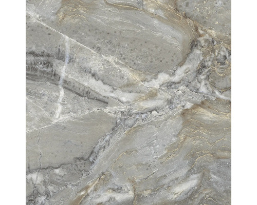 Detailný záber sivej keramickej dlaždice s mramorovou štruktúrou