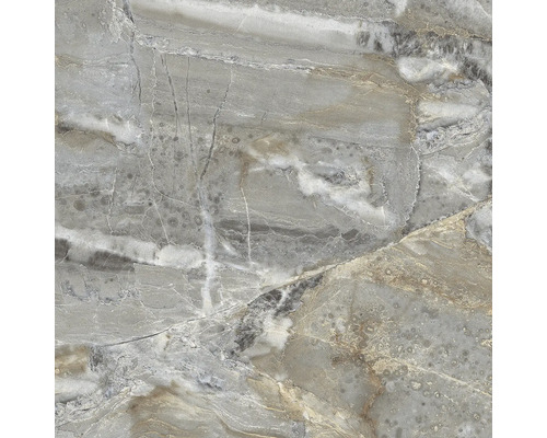 Detail šedej podlahovej dlaždice s mramorovým vzorom