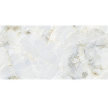 Detail bielej mramorovej dlaždice