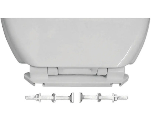 WC sedadlo s montážnym materiálom