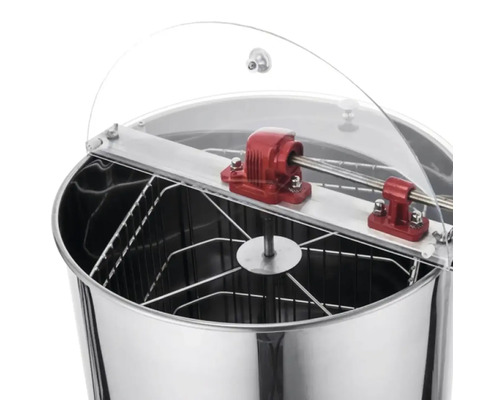 Medomet z nehrdzavejúcej ocele s priehľadným vekom