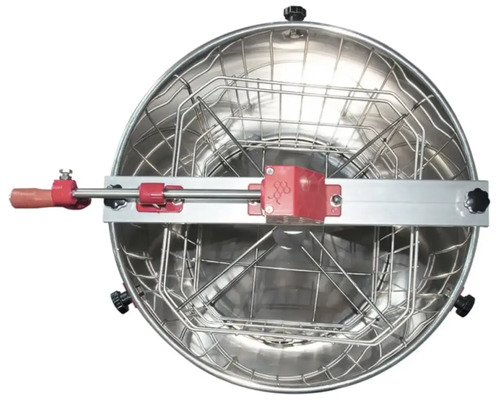 Nerezový medomet s ručným pohonom zhora