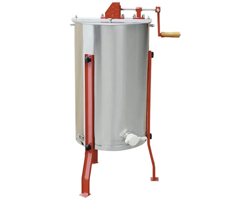 Medomet z nehrdzavejúcej ocele s ručnou kľukou