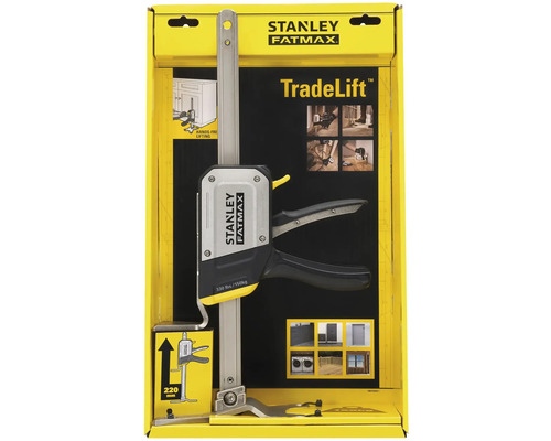 Stanley Fatmax TradeLift v žltom balení. Nosnosť je 150 kilogramov.