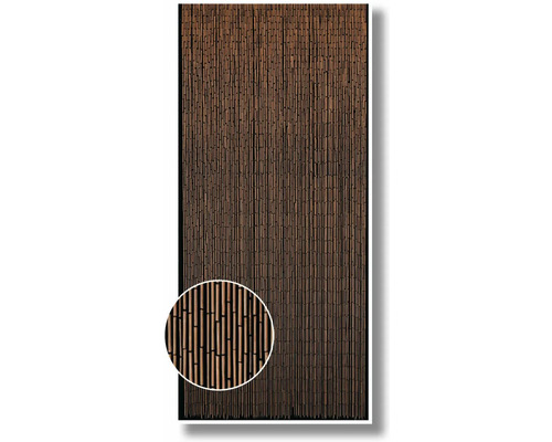 Bambusový záves s jemnými bambusovými tyčami ako dverový záves